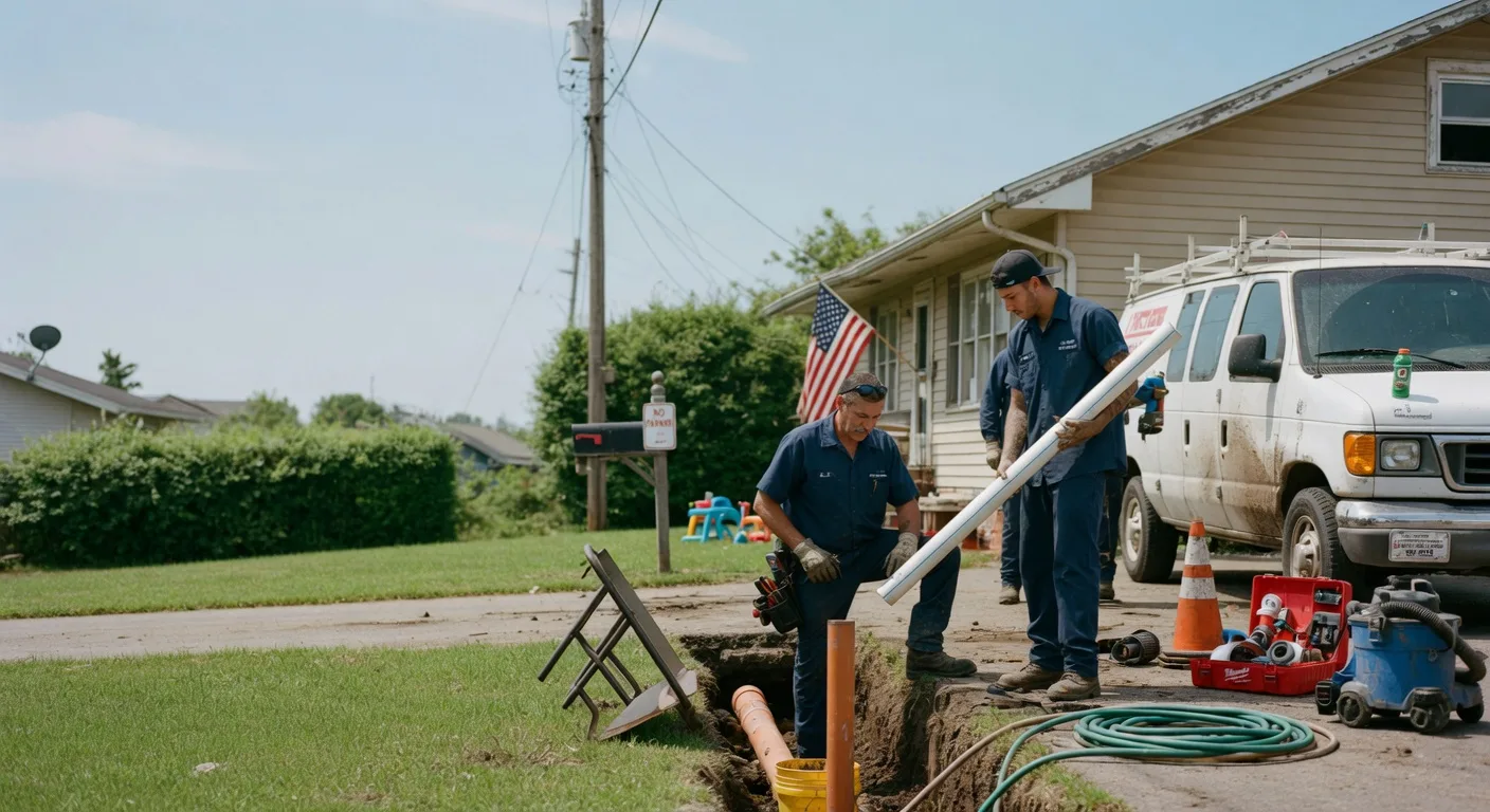 Sewer Line Inspection in Hollister, NC